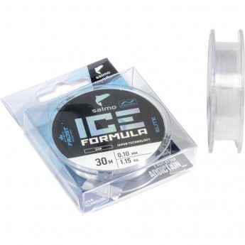 Леска монофильная зимняя SALMO ELITE ICE FORMULA CLEAR 030/016 Леска монофильная зимняя SALMO ELITE ICE FORMULA CLEAR 030/016